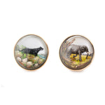 Essex Crystal Buttons-Charlotte Sayers Antique Jewellery