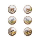 Essex Crystal Buttons-Charlotte Sayers Antique Jewellery