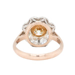 Fancy Yellow Diamond Cluster Ring-Charlotte Sayers Antique Jewellery