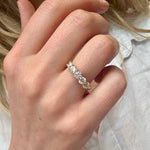 Five Stone Diamond Ring-Charlotte Sayers Antique Jewellery