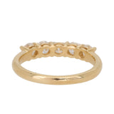 Five Stone Diamond Ring-Charlotte Sayers Antique Jewellery