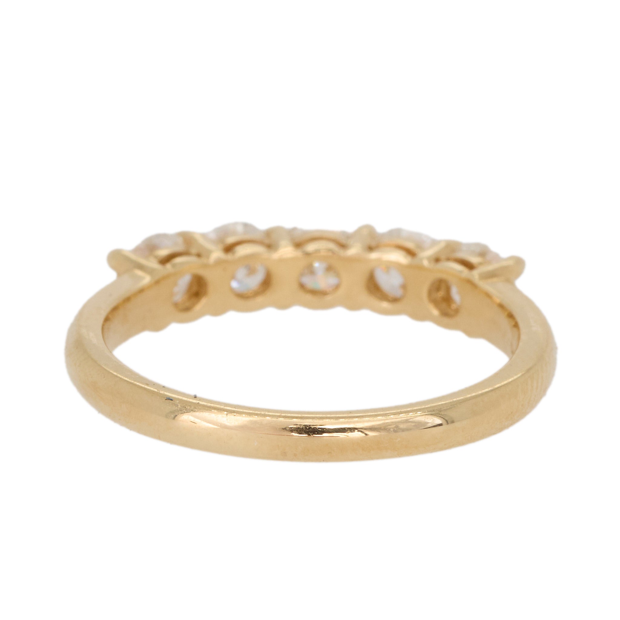 Five Stone Diamond Ring-Charlotte Sayers Antique Jewellery