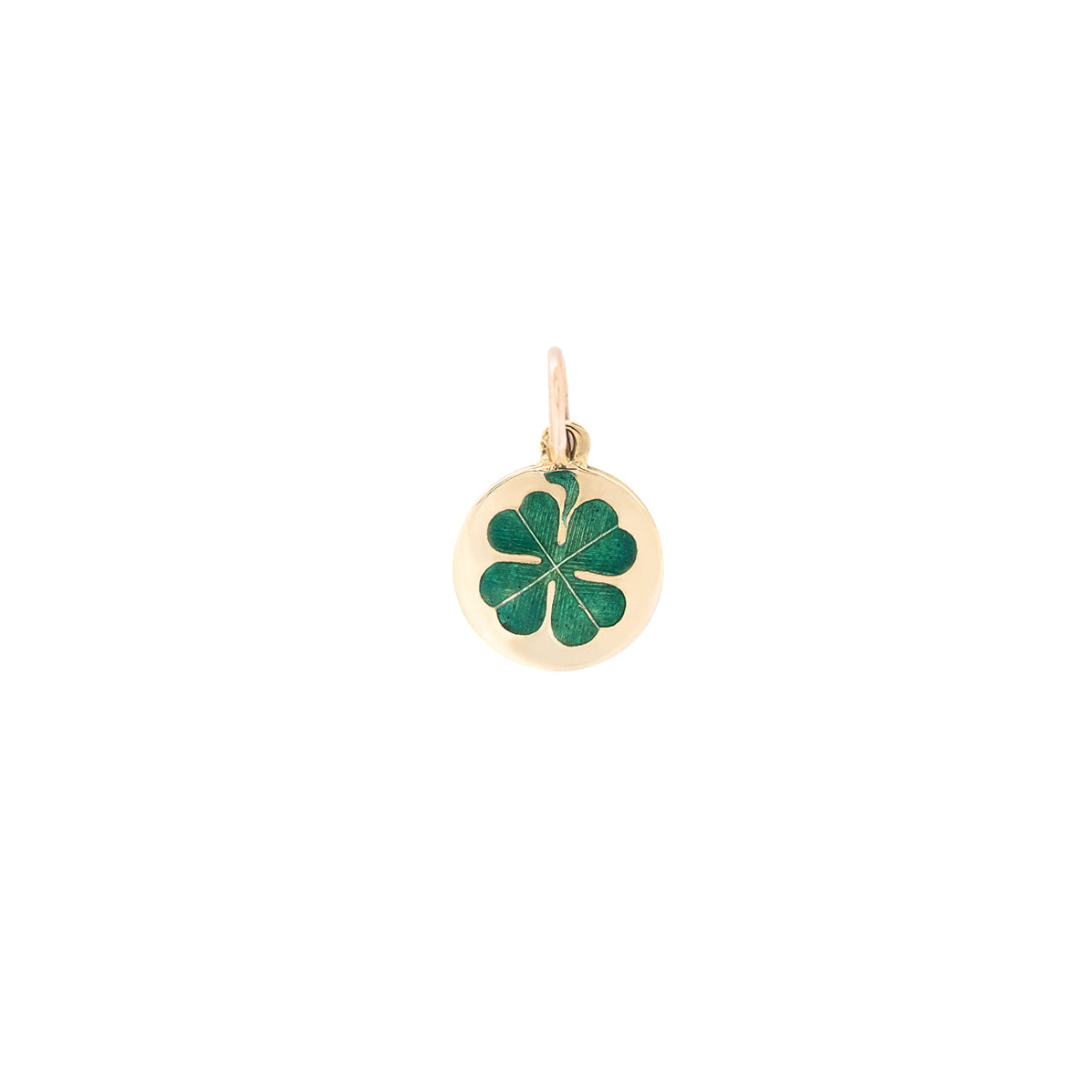 Four Leaf Clover Charm-Charlotte Sayers Antique Jewellery