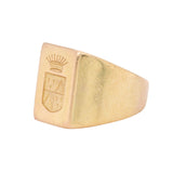 French 18ct Signet Ring-Charlotte Sayers Antique Jewellery
