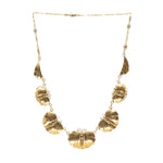 French 19th Century Gold Butterfly Necklace-Charlotte Sayers Antique Jewellery