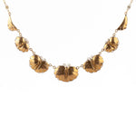 French 19th Century Gold Butterfly Necklace-Charlotte Sayers Antique Jewellery