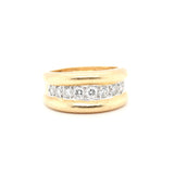 French Diamond Band Ring-Charlotte Sayers Antique Jewellery