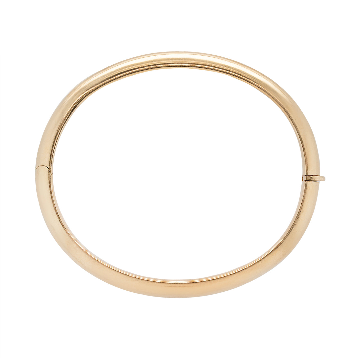 French Gold Bangle-Charlotte Sayers Antique Jewellery