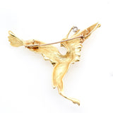 French Stork Brooch-Charlotte Sayers Antique Jewellery