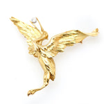 French Stork Brooch-Charlotte Sayers Antique Jewellery