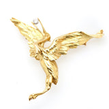 French Stork Brooch-Charlotte Sayers Antique Jewellery