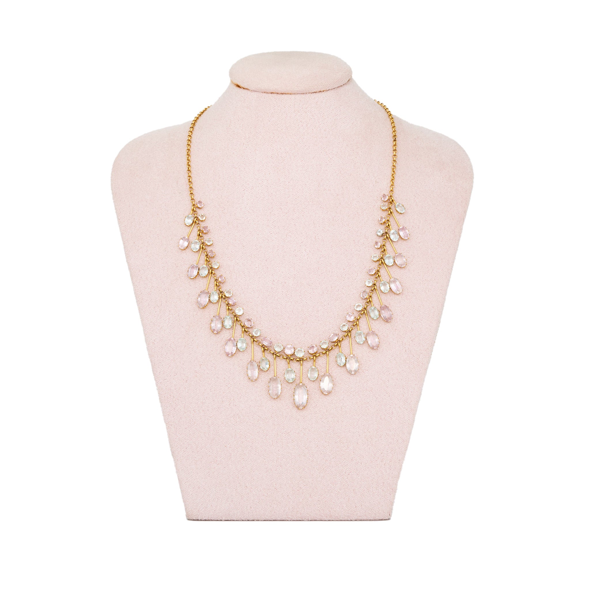 Fringe Necklace-Charlotte Sayers Antique Jewellery