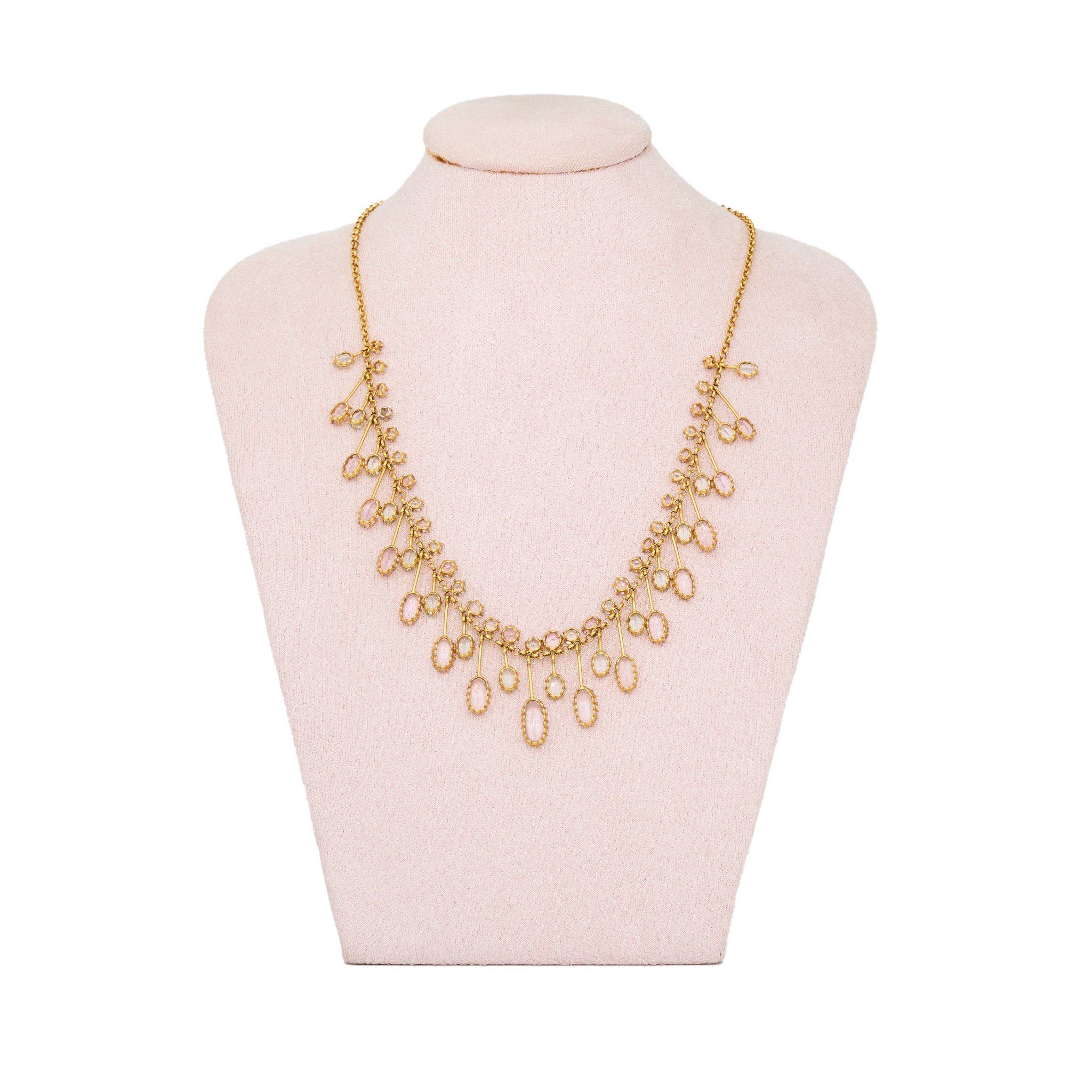 Fringe Necklace-Charlotte Sayers Antique Jewellery
