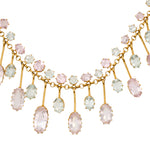 Fringe Necklace-Charlotte Sayers Antique Jewellery