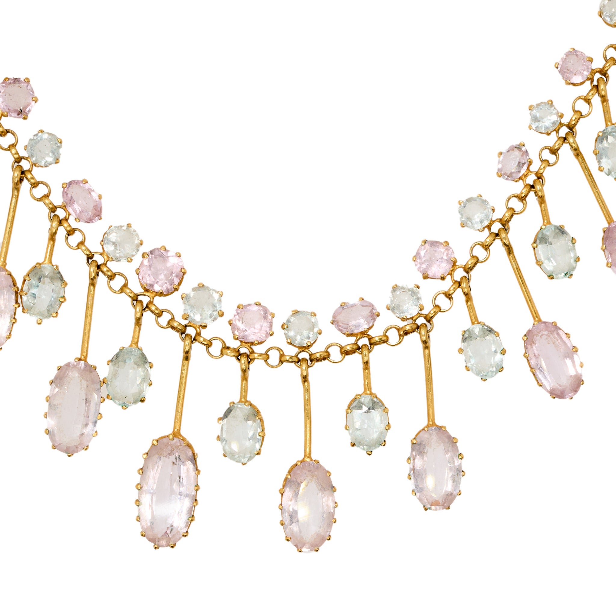 Fringe Necklace-Charlotte Sayers Antique Jewellery
