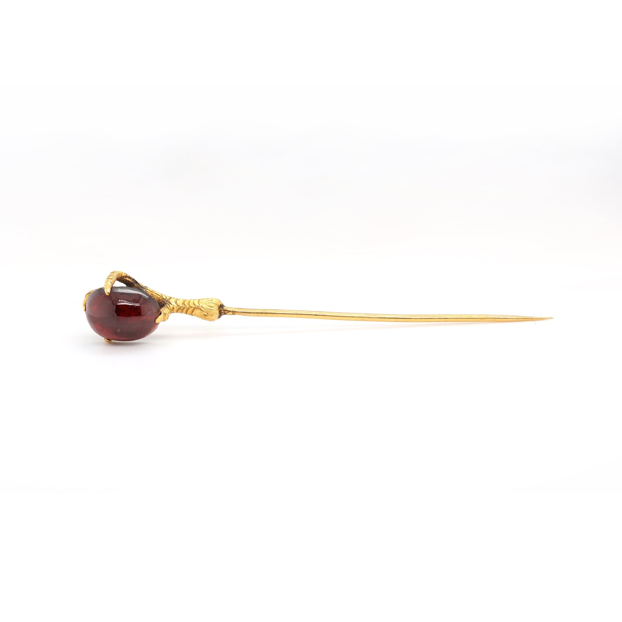 Garnet Claw Stick Pick-Charlotte Sayers Antique Jewellery