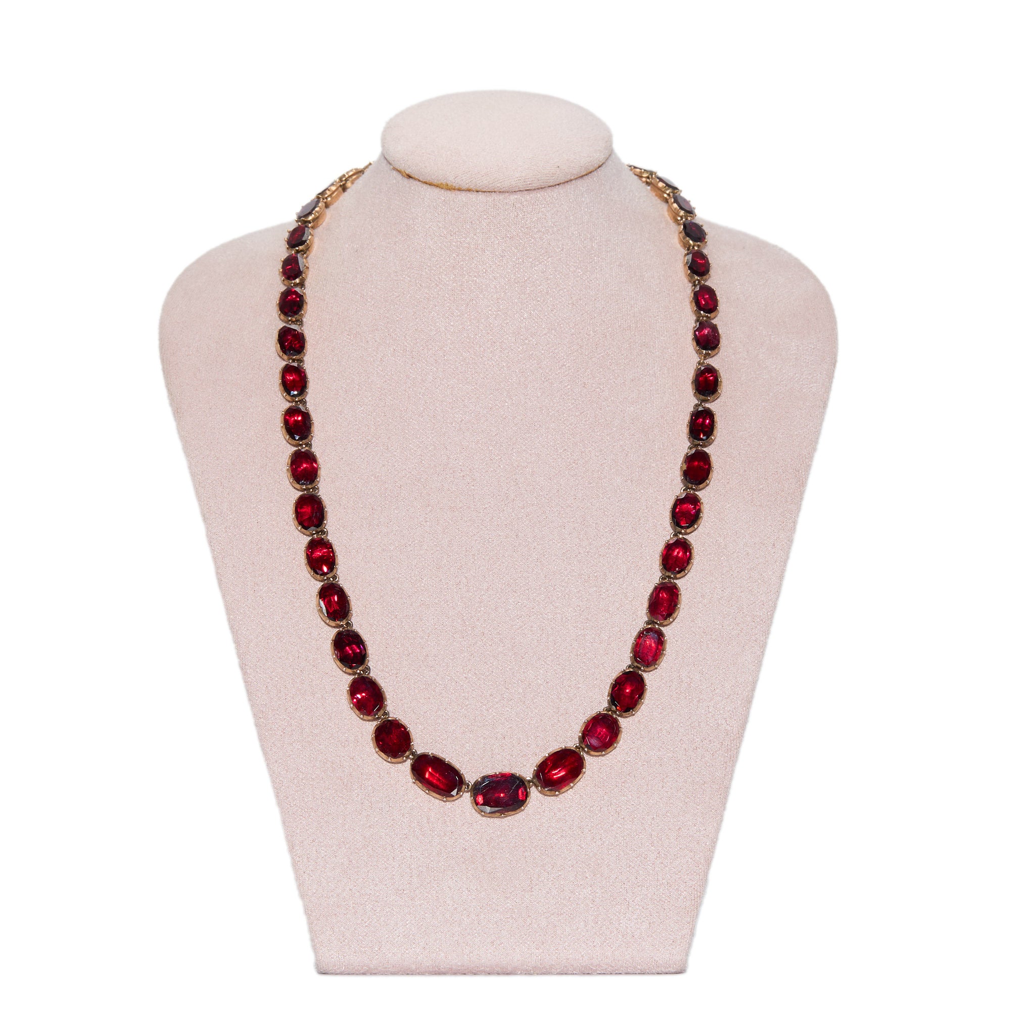 Garnet Rivière-Charlotte Sayers Antique Jewellery