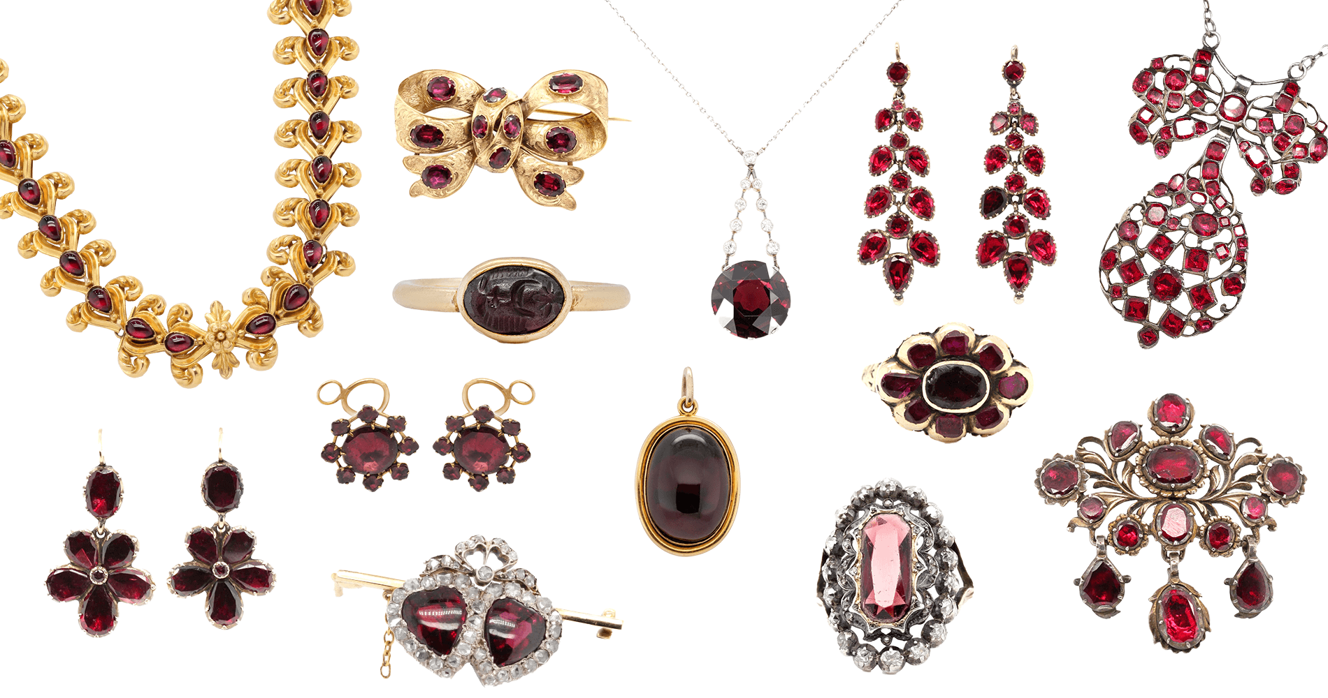 Garnet_Jewellery-Charlotte Sayers Antique Jewellery