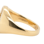 Garrad 18ct Gold Dragon Signet Ring-Charlotte Sayers Antique Jewellery