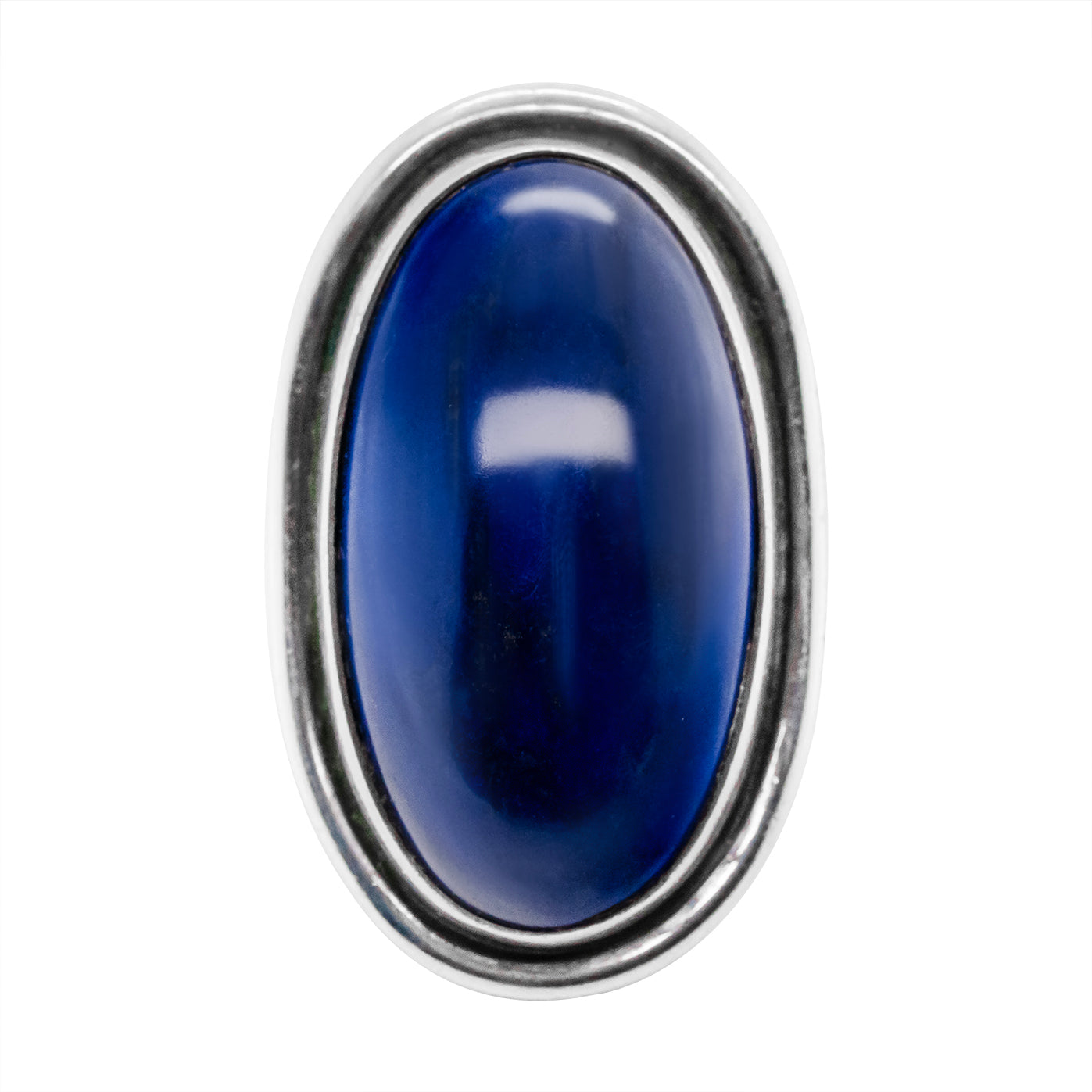 Georg Jensen Lapis Lazuli Ring-Charlotte Sayers Antique Jewellery