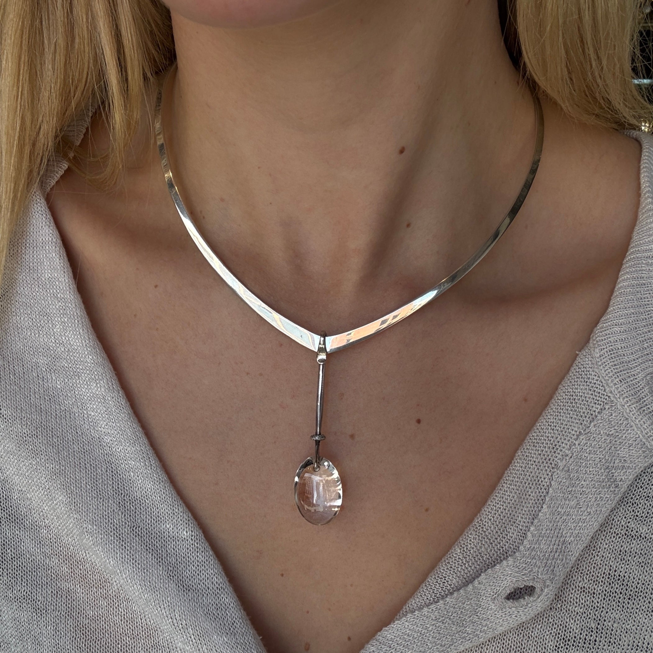 Georg Jensen Necklace-Charlotte Sayers Antique Jewellery