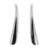 Georg Jensen Silver Earrings-Charlotte Sayers Antique Jewellery