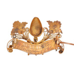 George III Acrostic Mourning Brooch-Charlotte Sayers Antique Jewellery