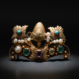 George III Acrostic Mourning Brooch-Charlotte Sayers Antique Jewellery