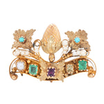 George III Acrostic Mourning Brooch-Charlotte Sayers Antique Jewellery