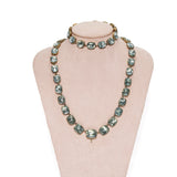 George III Rock Crystal Rivière & Bracelet-Charlotte Sayers Antique Jewellery