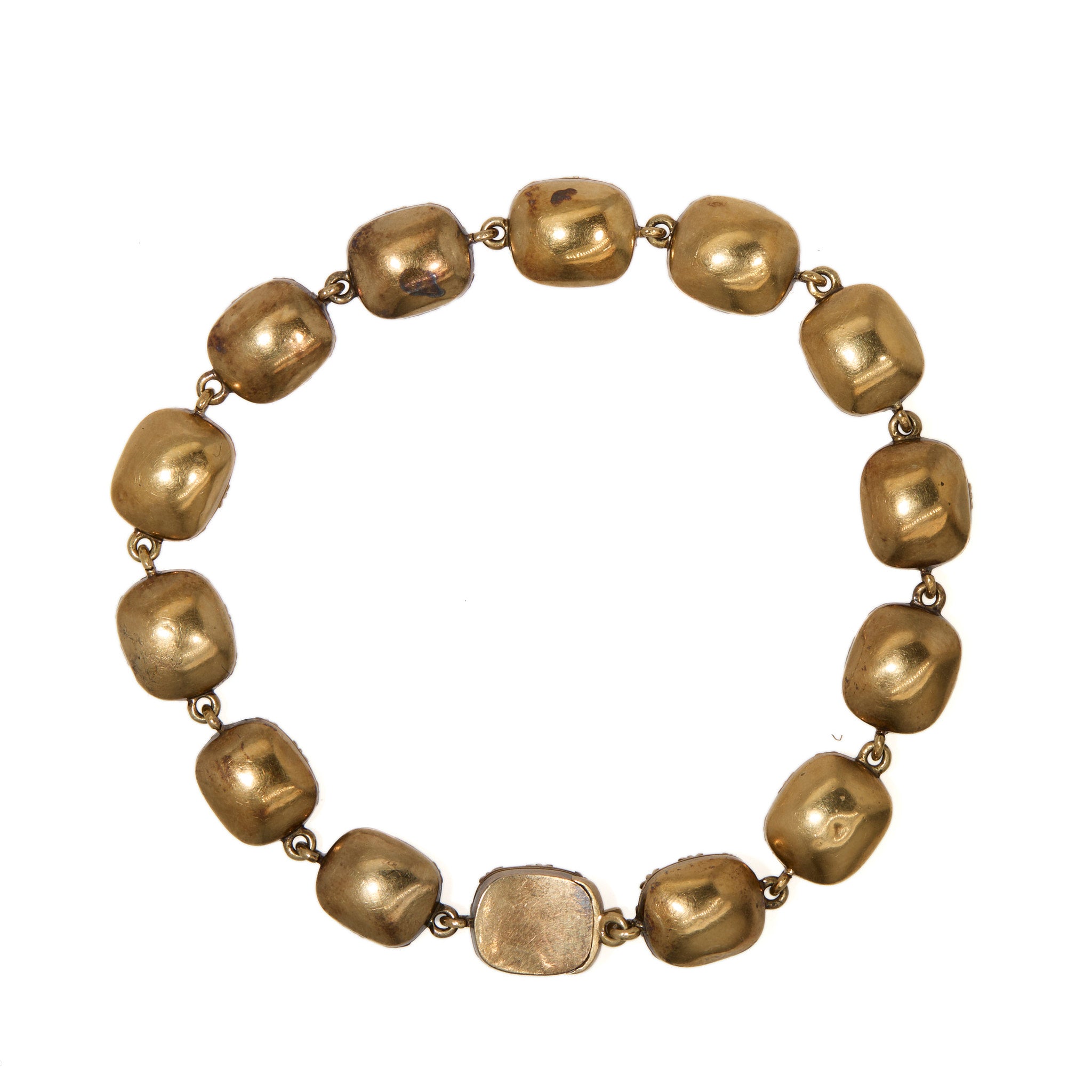 George III Rock Crystal Rivière & Bracelet-Charlotte Sayers Antique Jewellery