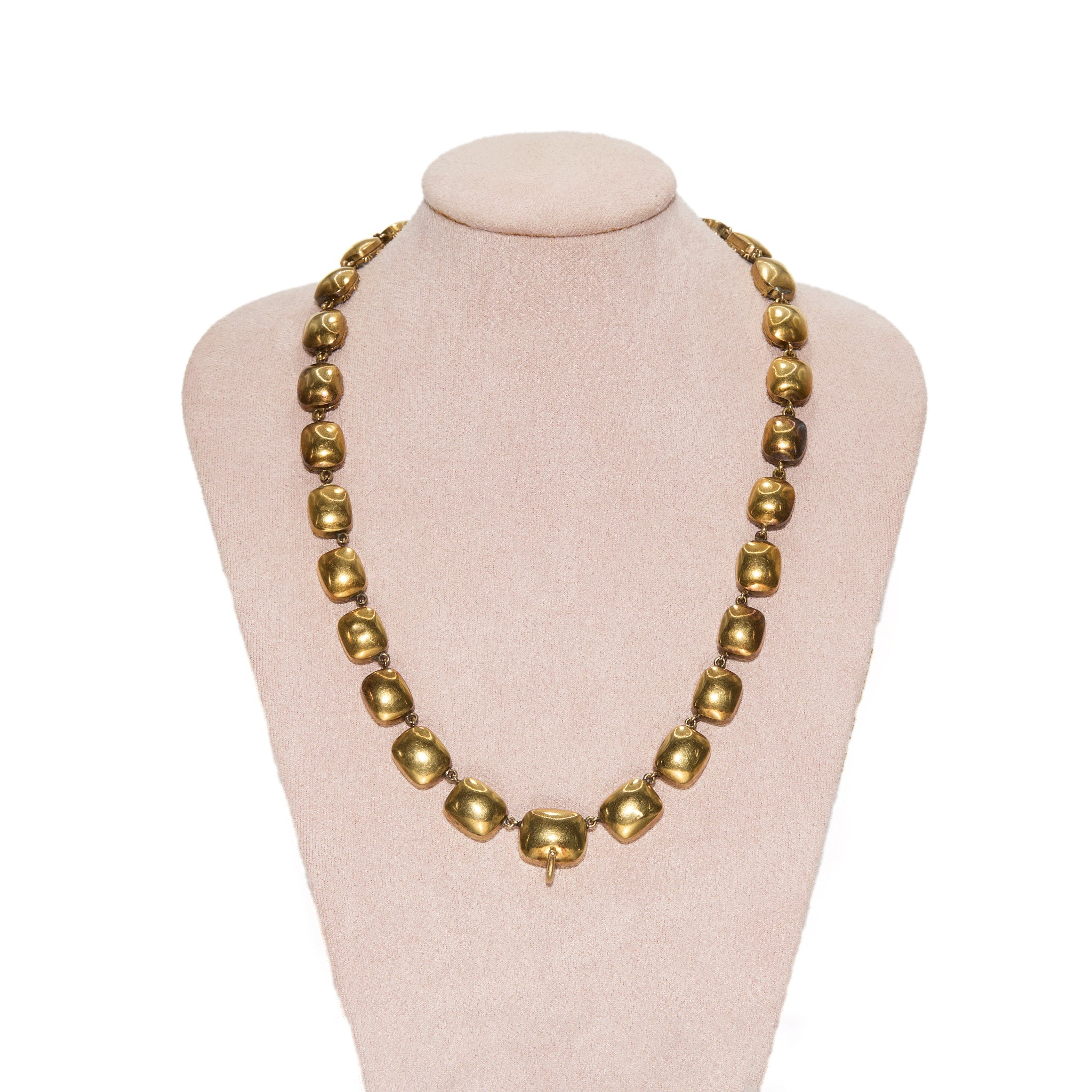 George III Rock Crystal Rivière & Bracelet-Charlotte Sayers Antique Jewellery