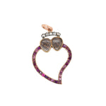George III Witch's Heart Pendant-Charlotte Sayers Antique Jewellery