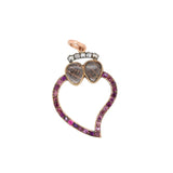 George III Witch's Heart Pendant-Charlotte Sayers Antique Jewellery