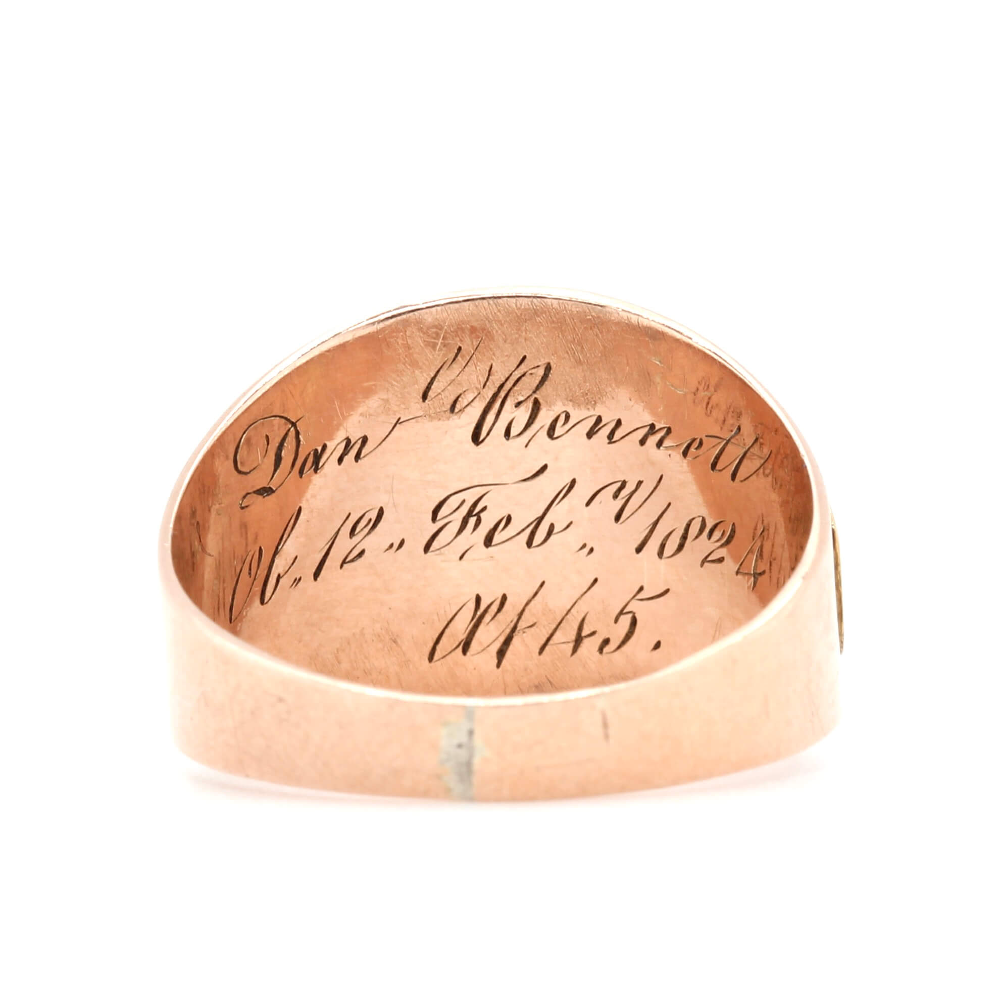 George IV Mourning Ring-Charlotte Sayers Antique Jewellery