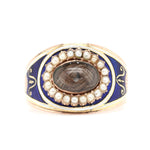 George IV Mourning Ring-Charlotte Sayers Antique Jewellery