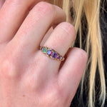 Georgian Acrostic Regard Ring-Charlotte Sayers Antique Jewellery