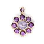 Georgian Amethyst Pendant-Charlotte Sayers Antique Jewellery