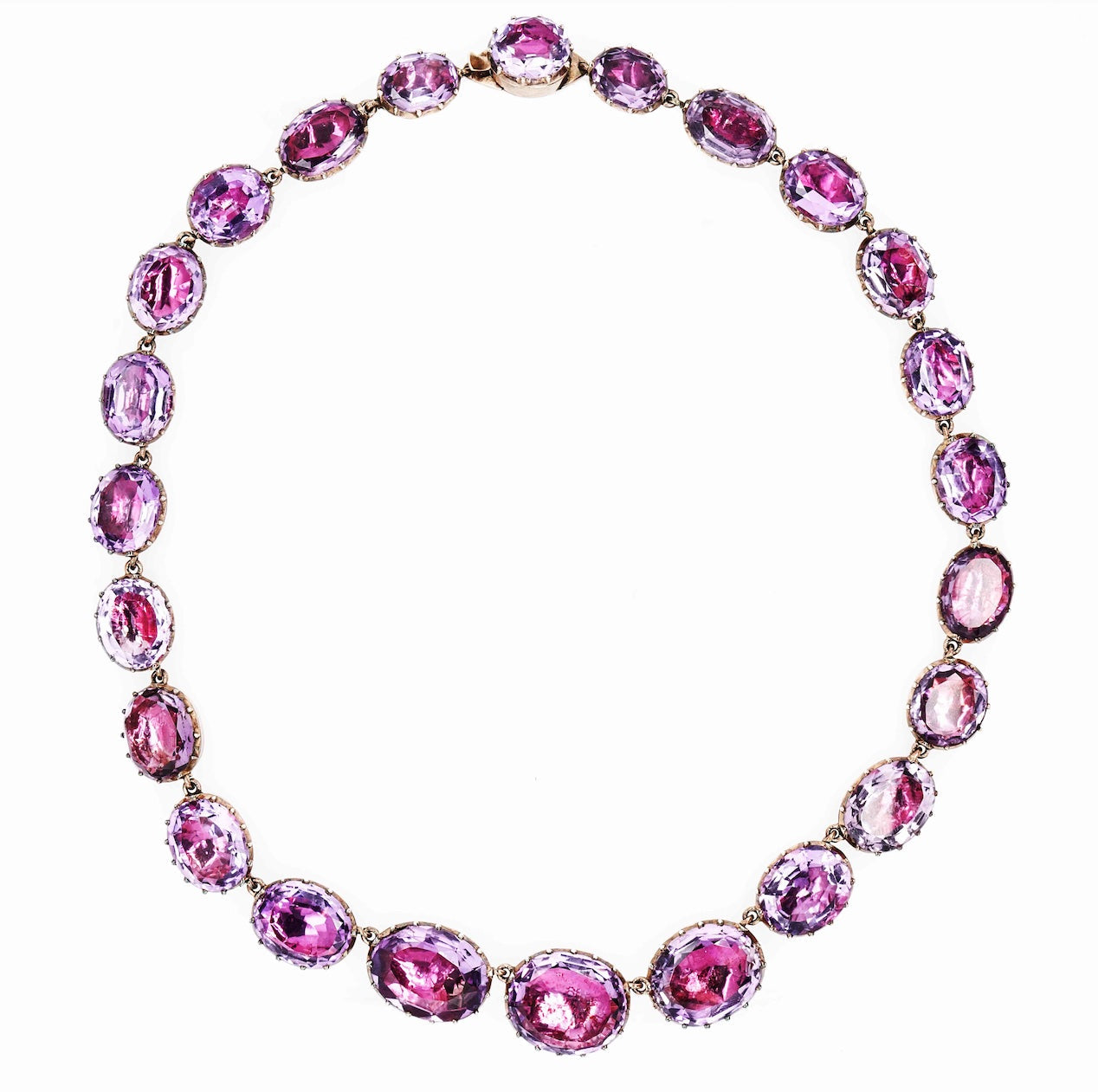 Georgian Amethyst Rivière-Charlotte Sayers Antique Jewellery