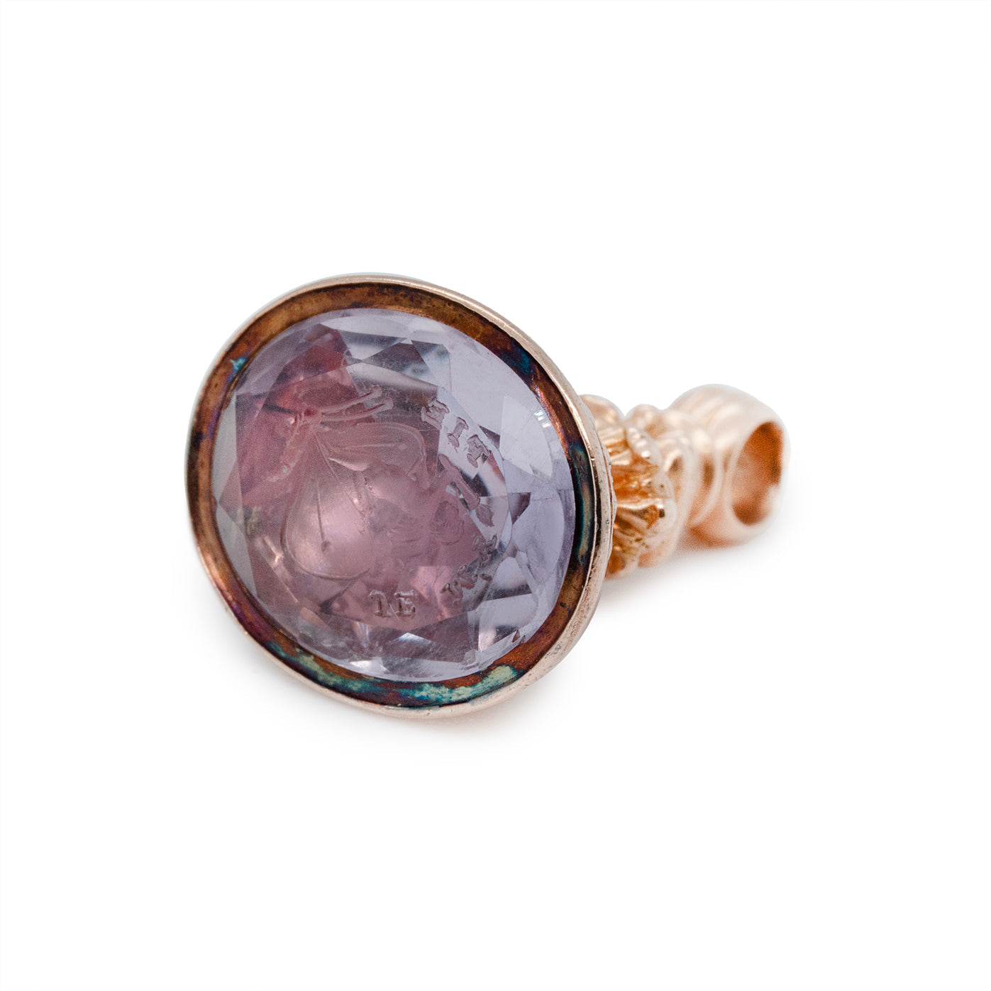 Georgian Amethyst Seal-Charlotte Sayers Antique Jewellery