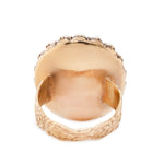 Georgian Amethyst and Natural Pearl Ring-Charlotte Sayers Antique Jewellery