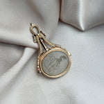 Georgian Chalcedony Swivel Seal-Charlotte Sayers Antique Jewellery