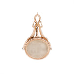 Georgian Chalcedony Swivel Seal-Charlotte Sayers Antique Jewellery