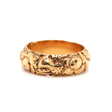 Georgian Chased Ring-Charlotte Sayers Antique Jewellery