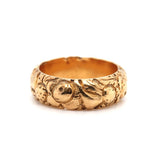 Georgian Chased Ring-Charlotte Sayers Antique Jewellery