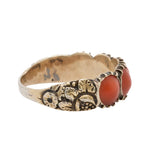 Georgian Coral Ring-Charlotte Sayers Antique Jewellery