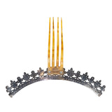 Georgian Cut Steel Tiara-Charlotte Sayers Antique Jewellery