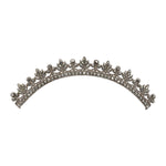Georgian Cut Steel Tiara-Charlotte Sayers Antique Jewellery