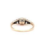 Georgian Diamond Basket Ring-Charlotte Sayers Antique Jewellery