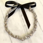 Georgian Diamond Cluster Choker Necklace-Charlotte Sayers Antique Jewellery